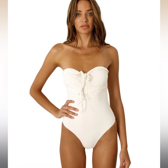 New🌟KYRA Reversible ONE PIECE- (AMBER STRIPE/SHELL) - Picture 2 of 6